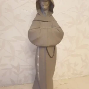 Lladro Praying Monk Figurine
