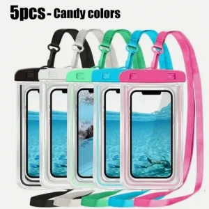 Waterproof phone case for beaches and wet conditions