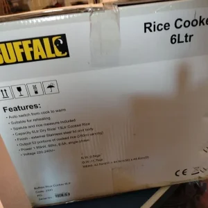 J300 buffalo rice cooker, boxed and unopened - Image 2