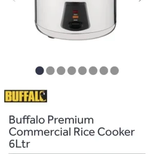 J300 buffalo rice cooker, boxed and unopened - Image 4