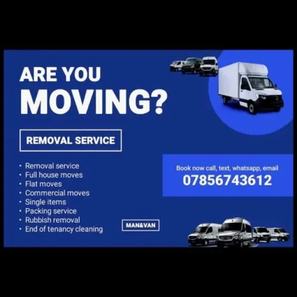 Man with Van for Moves and Collections