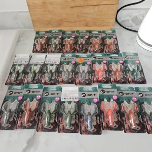 Fishing lures, 22 packs of sleeper craw style