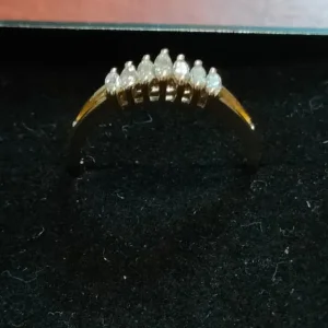 14ct Gold Diamond Engagement Ring - Image 3