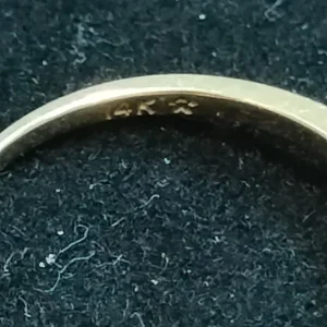 14ct Gold Diamond Engagement Ring - Image 6