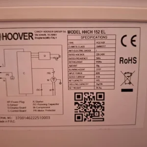 Hoover chest freezer - Image 3