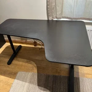 IKEA Bekant Black Corner Desk - Image 2
