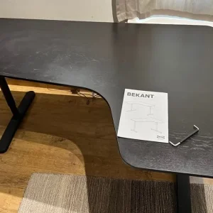 IKEA Bekant Black Corner Desk