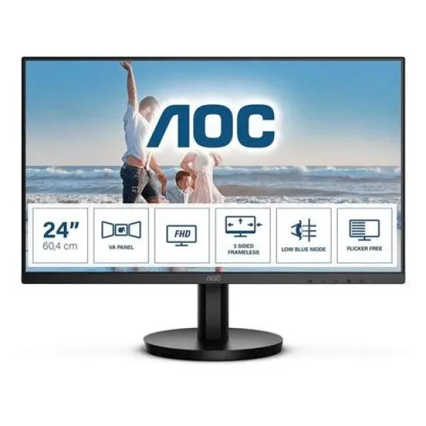 AOC 24" LED Monitor 1920x1080P