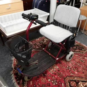 Ultra Lite Mobility Scooter – Works on Flat Ground, Needs Motor Fix