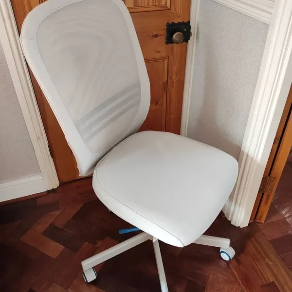 Beige office chair