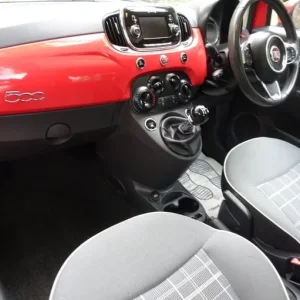 2017 Fiat 500 1.2 Lounge Hatchback 3dr Petrol Manual - Image 4