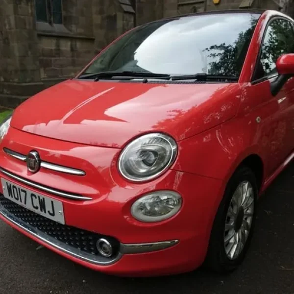 2017 Fiat 500 1.2 Lounge Hatchback 3dr Petrol Manual