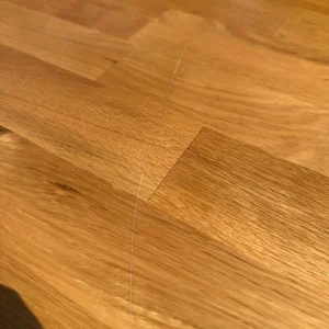 Oak Dining Table with Bench and 2 Chairs - Image 7