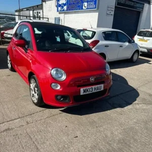 2013 Fiat 500C S Convertible Petrol Manual