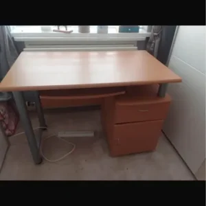 old wooden desk
