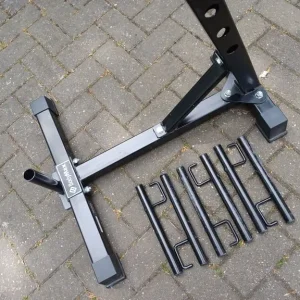 BODYMAX STANDARD WEIGHTS PLATES & BARBELL STORAGE TREE - Image 3