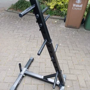 BODYMAX STANDARD WEIGHTS PLATES & BARBELL STORAGE TREE
