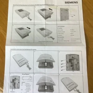 Siemens RDJ10RF Wireless Programmable Room Thermostat Only - Image 5