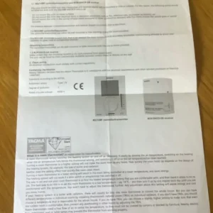 Siemens RDJ10RF Wireless Programmable Room Thermostat Only - Image 6