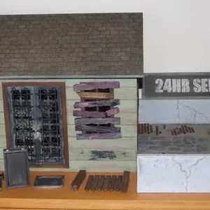 1/12 Dolls House Diorama Walking Dead Action Figures 12th Scale - Image 6