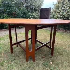Jentique drop leaf dining table - Image 2