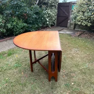 Jentique drop leaf dining table - Image 3