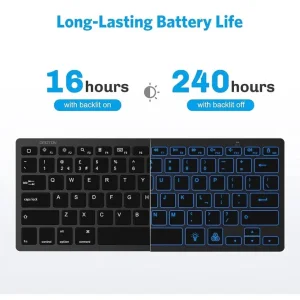 OMOTON Bluetooth Keyboard for Mac - Image 4