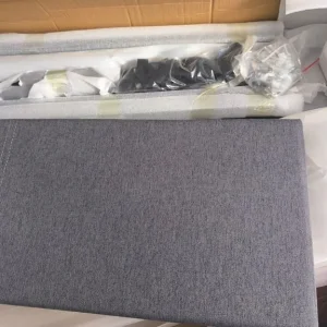 Single Fabric Ottoman Bed Frame - Image 5