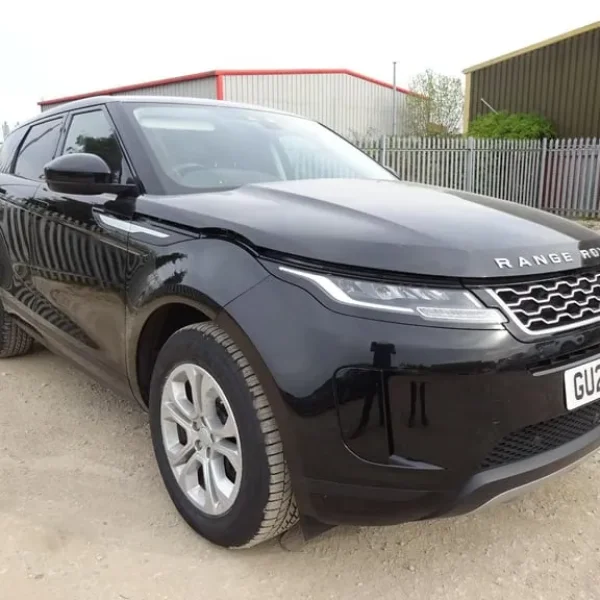 2020 Range Rover Evoque S Diesel – Front and Side Damage, Starts and Drives, Repairable