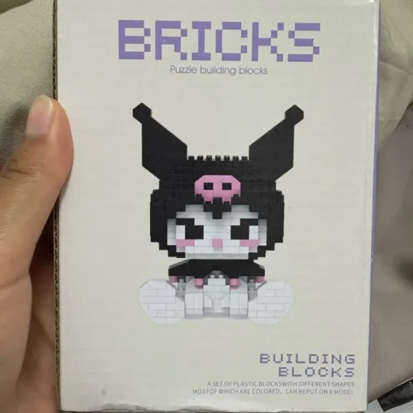 Kuromi Sanrio building block set