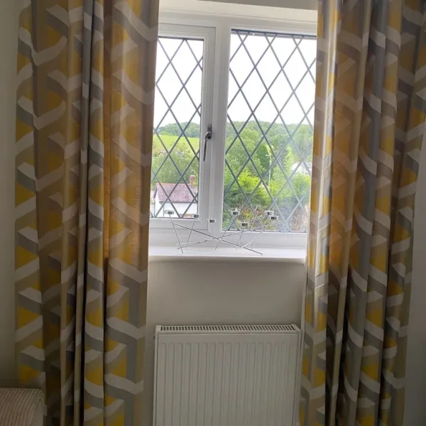 NEXT curtain, cushion and lampshade bundle