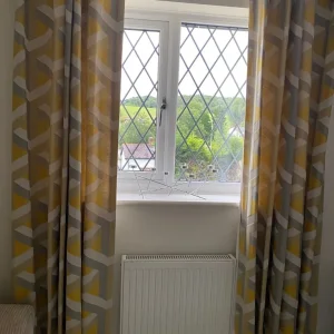 NEXT curtain, cushion and lampshade bundle