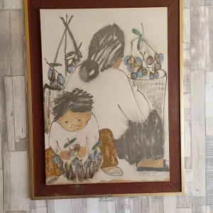 Vintage 70s Athena Print Wall Art