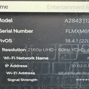 Apple TV 4K 128gb Ethernet+Wifi - Image 2