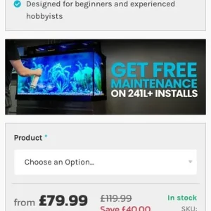 54 litre aquarium bundle - Image 4