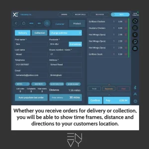 Touchscreen EPOS System for Takeaway, Pizza, Curry, Fast Food - Image 5