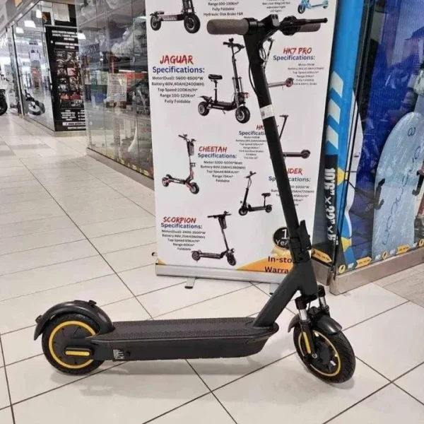 Electric Scooter with App Control and Cruise Function