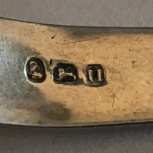 Antique Silver Sugar Tongs by Peter & Ann Bateman - Image 4