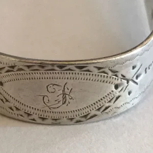 Antique Silver Sugar Tongs by Peter & Ann Bateman - Image 5