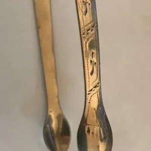 Antique Silver Sugar Tongs by Peter & Ann Bateman - Image 6
