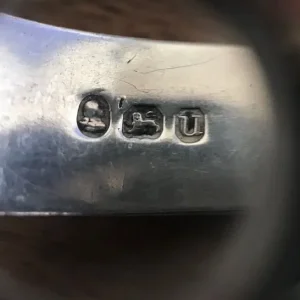 Antique Silver Sugar Tongs by Peter & Ann Bateman - Image 7