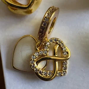 Pandora ALE Gold Plated S925 4Pc Charms - Image 6