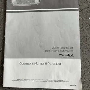 Webb 12R Cylinder mower - Image 4