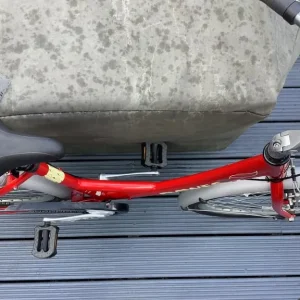 Dawes red feather step-through bike - Image 4