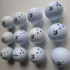 12 Bridgestone golf balls 11 tour models 1 soft ball - Image 3