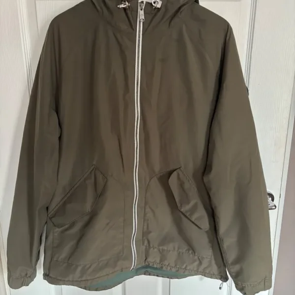 Men’s khaki Timberland dryvent waterproof jacket size XL