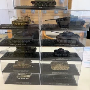 11 x Armoured Military Tanks all boxed as new