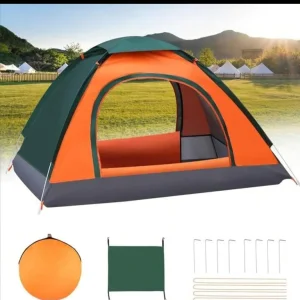 3-4 person Camping Tent (Automatic Instant Pop Up) - Image 2