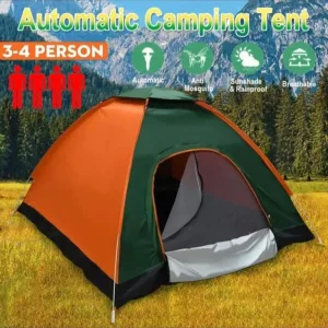 3-4 person Camping Tent (Automatic Instant Pop Up)