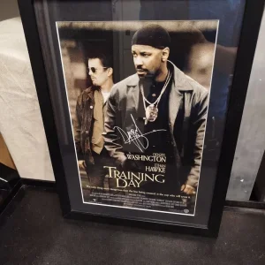 Denzel Washington Training Day Autograph A3 Poster - Image 3